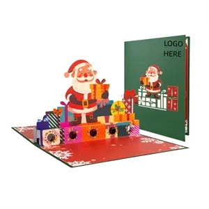 3D Christmas Greeting Card