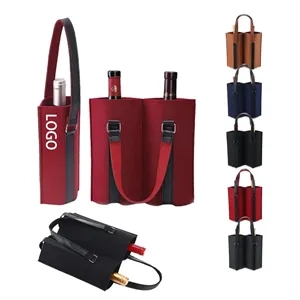 Felt Bottle Wine Carrier Tote Gift Bags