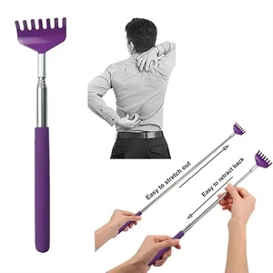 Portable Extendable Stainless Steel Telescoping Back Scratch