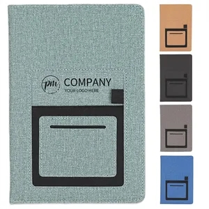 A5 Multifunctional Business Gift Cover Pocket Notebook