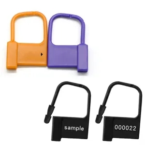 tamper evident ABS plastic padlock seal for aviation