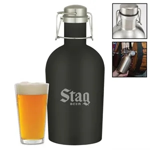 Portland 64 oz. Stainless Steel Beer Growler Jug