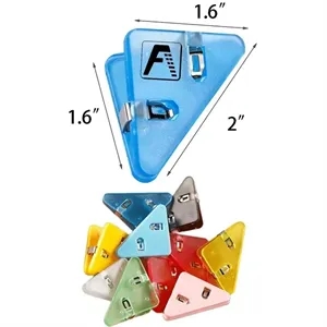 Triangular Transparent File Corner Clip