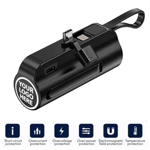 2 In 1 5000mAh Mini Phone Quick Power Bank