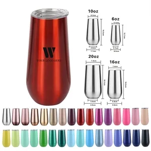 10 Oz Stemless Champagne Flute