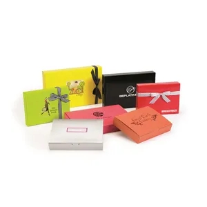 Colored One Piece Auto Flip-Top Apparel Box