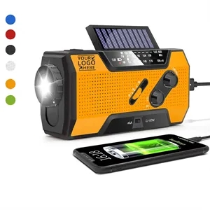 5000mAh AM/FM/WB Hand Crank Weather Radio