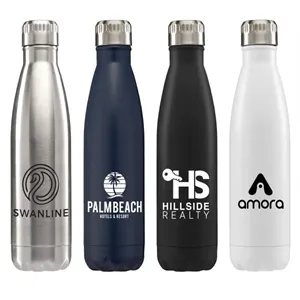 Ibiza - 17oz. Double Wall Stainless Bottle - Silkscreen