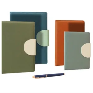 Custom Logo A5 Minimalist Magnetic Buckle Notebook