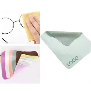 Microfiber Suede Glasses Cleaning Cloth