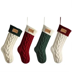 Knitted Christmas Stockings