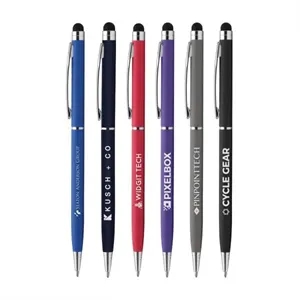 UltraSlim Softy w/ Stylus - Laser Engraved - Metal Pen