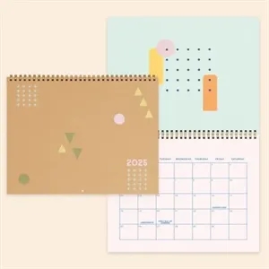 CALENDAR - STANDARD - HORIZONTAL - TEXT WEIGHT WITH COLOR GU