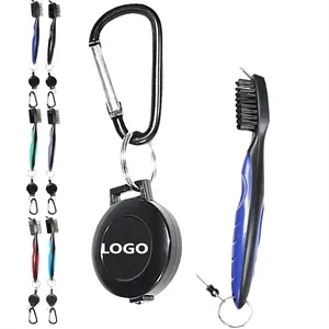 Golf Cleaning Equipment Brush Retractable MOQ50