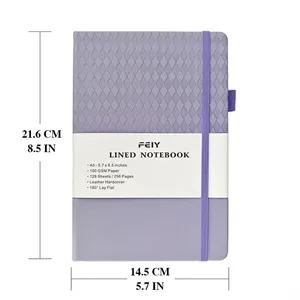 Custom Logo A5 Business Thickened Leather Notebook