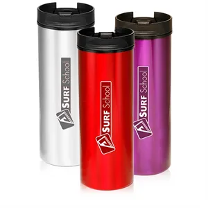 Slim Metallic Tumbler - 16 oz.