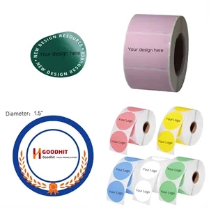 Self-Adhesive PVC Waterproof Logo Stickers