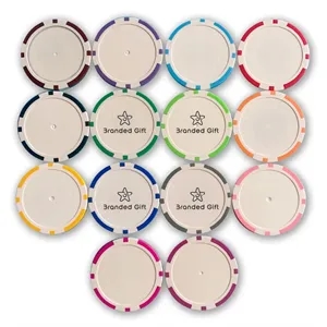 Custom Logo Customizable Blank Golf Markers and Poker Chips