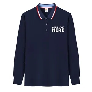 Unisex Long Sleeve Polo Shirt
