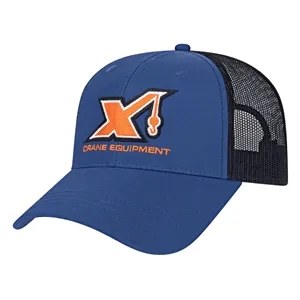 X-Tra Value Polyester Trucker Mesh Back Cap