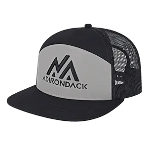 7 Panel Trucker Mesh Back Cap