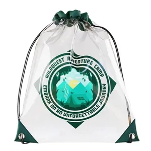 Custom Clear Drawstring Bag