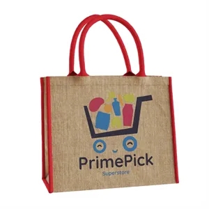 Custom Large Jute Tote