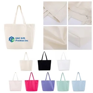 Reusable Heavy Duty Cotton Canvas Tote Bag