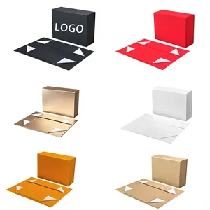 Custom Premium Foldable Paper Gift Box w/ Magnetic Buckle