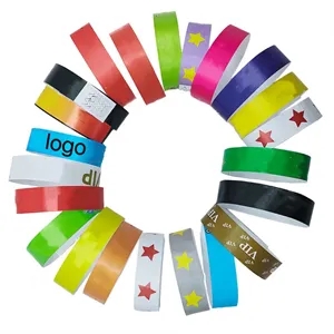 Tyvek 3/4" Solid Stock Color Wristband