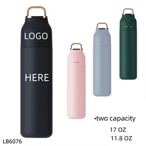 Wide Mouth Insulated Water Bottle Stainless Thermos