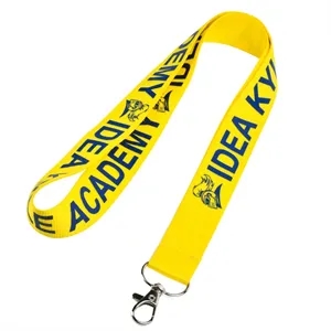 1" Silkscreen Event Polyester Lanyard ID Badge Holder