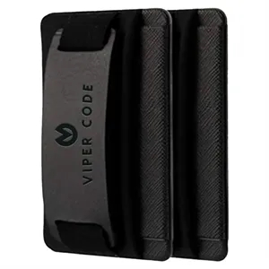 Leather Phone Wallet with Hand Grip