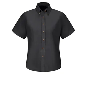 Red Kap Shirts - Women's Short Sleeve Poplin Dress Shirt