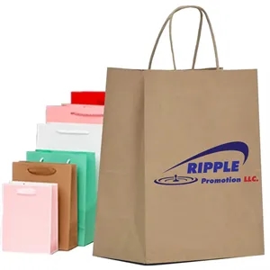 Various Styles Of Reusable Foldable Paper Gift Bags