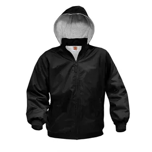 Custom Logo A+ Uniforms - Unisex Nylon Outerwear Jacket