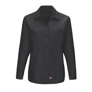 Red Kap Shirts - Women's Long Sleeve Work Shirt with Mimix