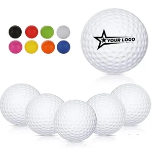 Golf Stress Relief Ball Toy Foam Practice Customizable