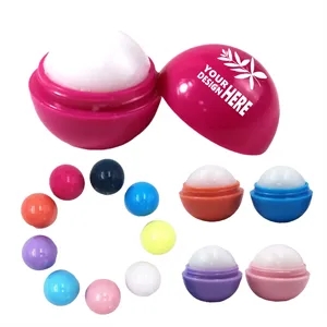 Custom Logo Fruity Colored Ball Round Lipstick