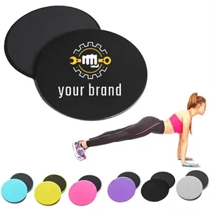 2pcs Round Fitness Gliding Disc