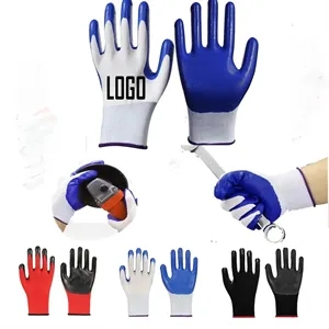 Nitrile Anti-slip Labor Protection Gloves