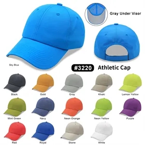 6 Panel Athletic Quick Dry Cap