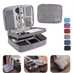 large traveling Cables Charger power bank storage Bag