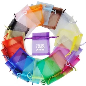 Organza Wedding Jewelry Drawstring Gift Bags