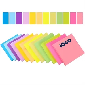 Colored 3 x 3 inch Student Company Business Notes