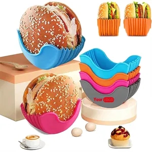 Burger Holder Mess-Free Hamburger Sandwich Fixed Box Clip