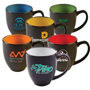 15 oz. Two Tone Matted Bistro Mug