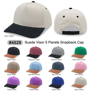 5 Panel PU Leather Cap