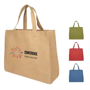 Juliet Jute Tote Bag