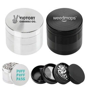 Zinc Herb Grinder - Tobacco and Spices